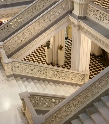 Ac Carrelage Carrelage Grand Format Saint Mars Du Desert Couloir Escalier